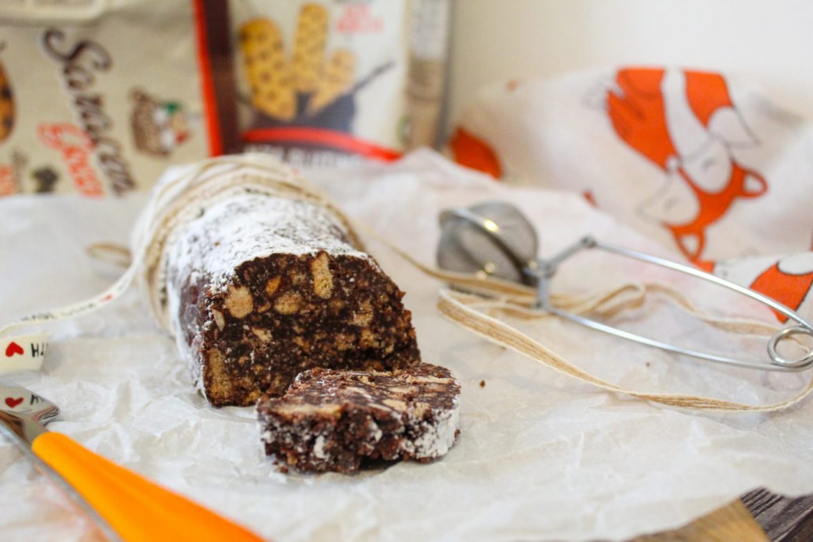 salame di cioccolato senza glutine