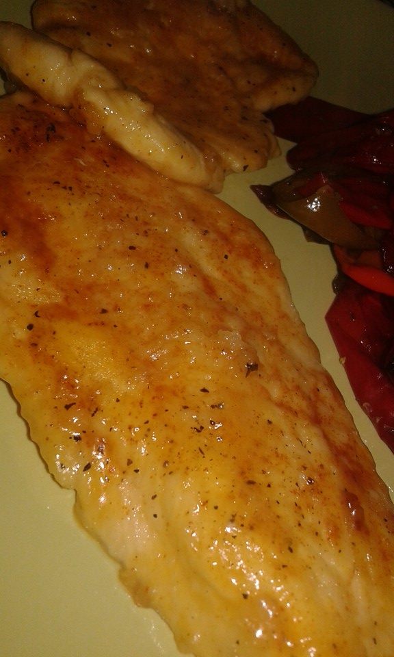 scaloppine di pollo alla paprika