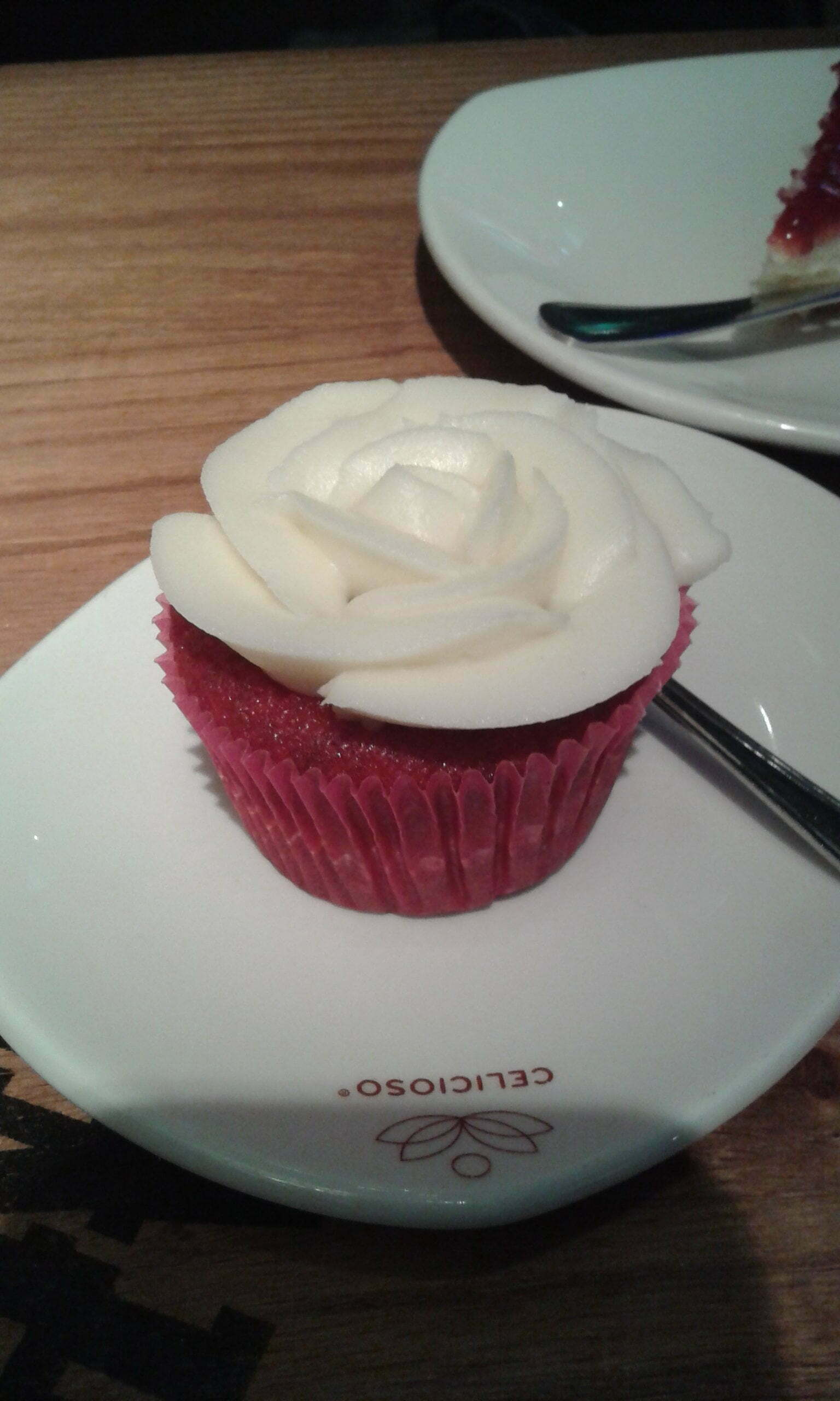 Cupcake red velvet celicioso