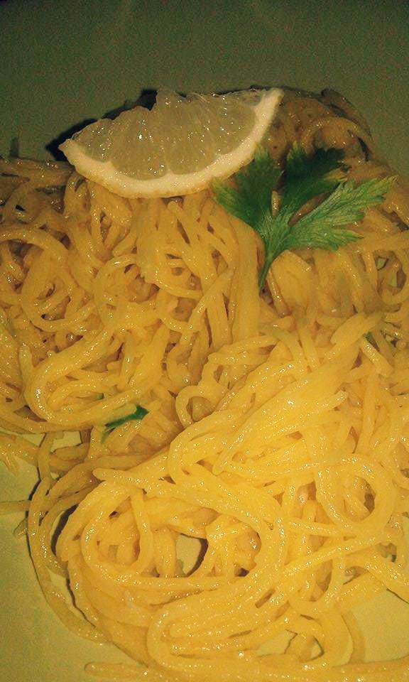 Spaghetti al limone senza glutine