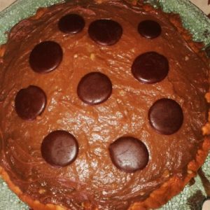Crostata a pois al cacao senza glutine
