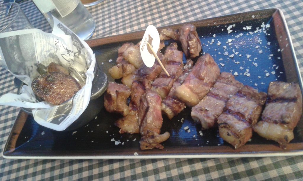 Pura Brasa. 350 gr. di Entrecote