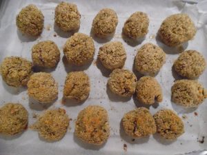 Polpette di quinoa e lenticchie senza glutine