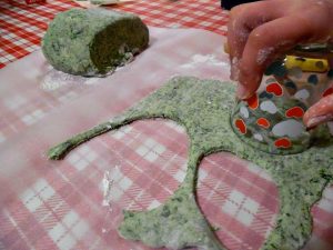 Tigelle agli spinaci 5 Tigelle verdi agli spinaci senza glutine