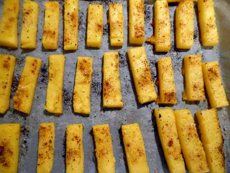 Chips di polenta
