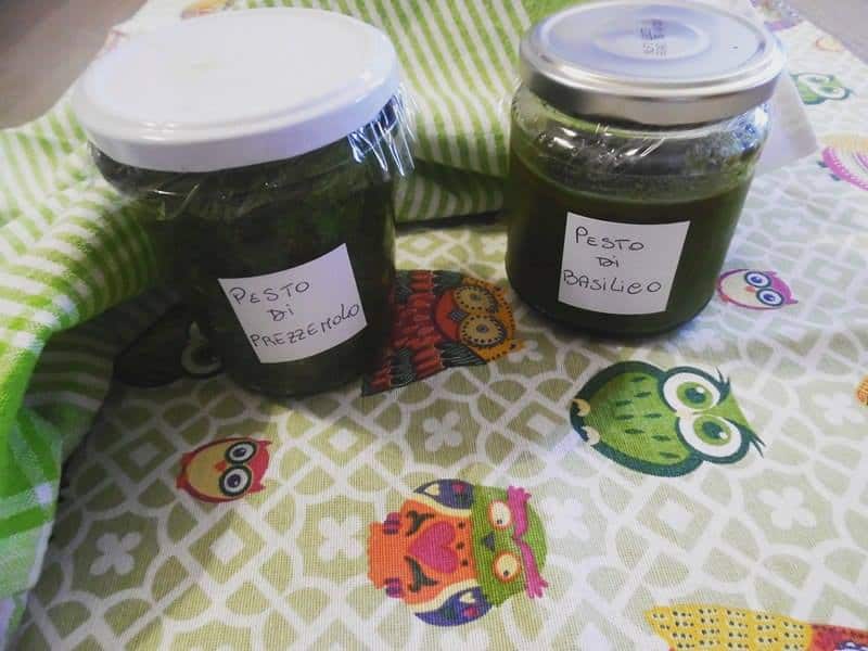 Pesto di prezzemolo fresco
