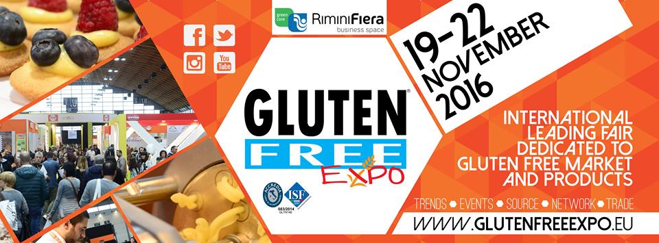 Gluten Free Expo: Rimini 19/22 novembre 2016