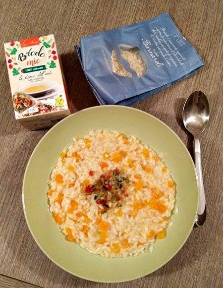 Risotto zucca senza glutine