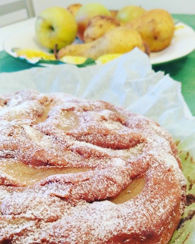 Ciambella pere & cioccolato senza glutine