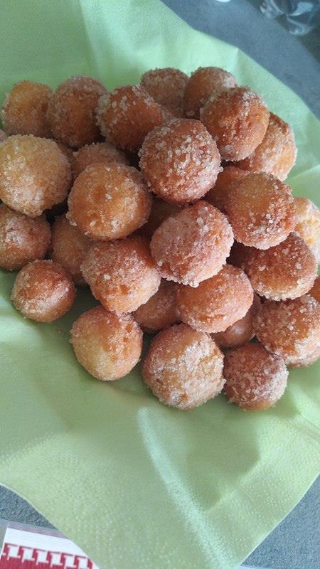 Castagnole alle mele senza glutine