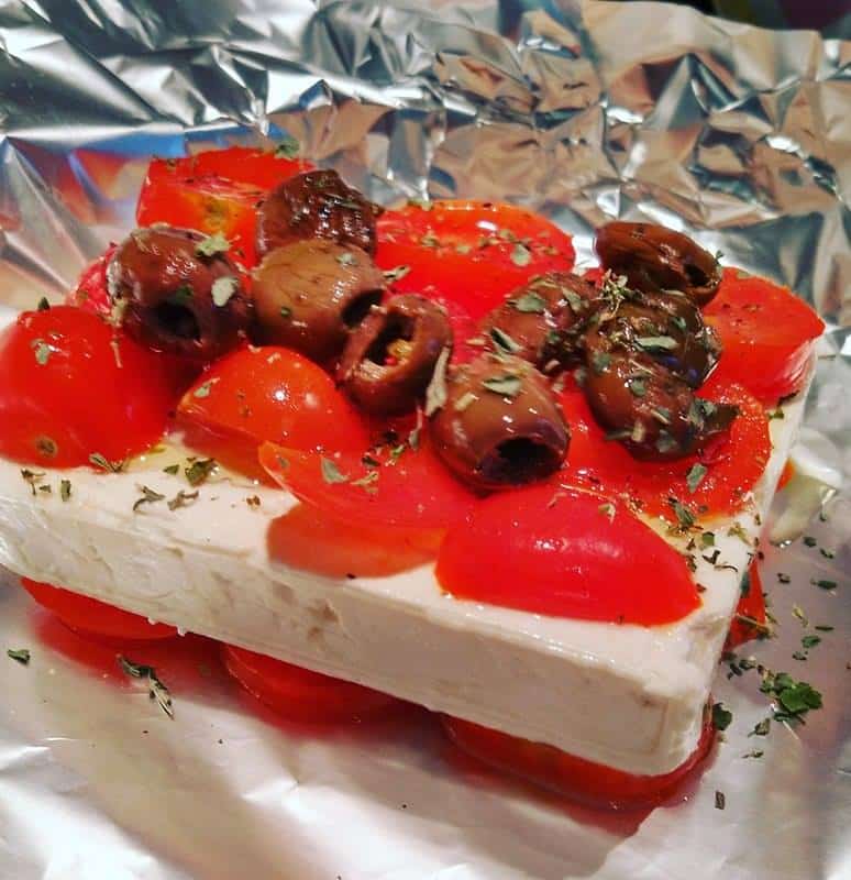 Feta greca al cartoccio