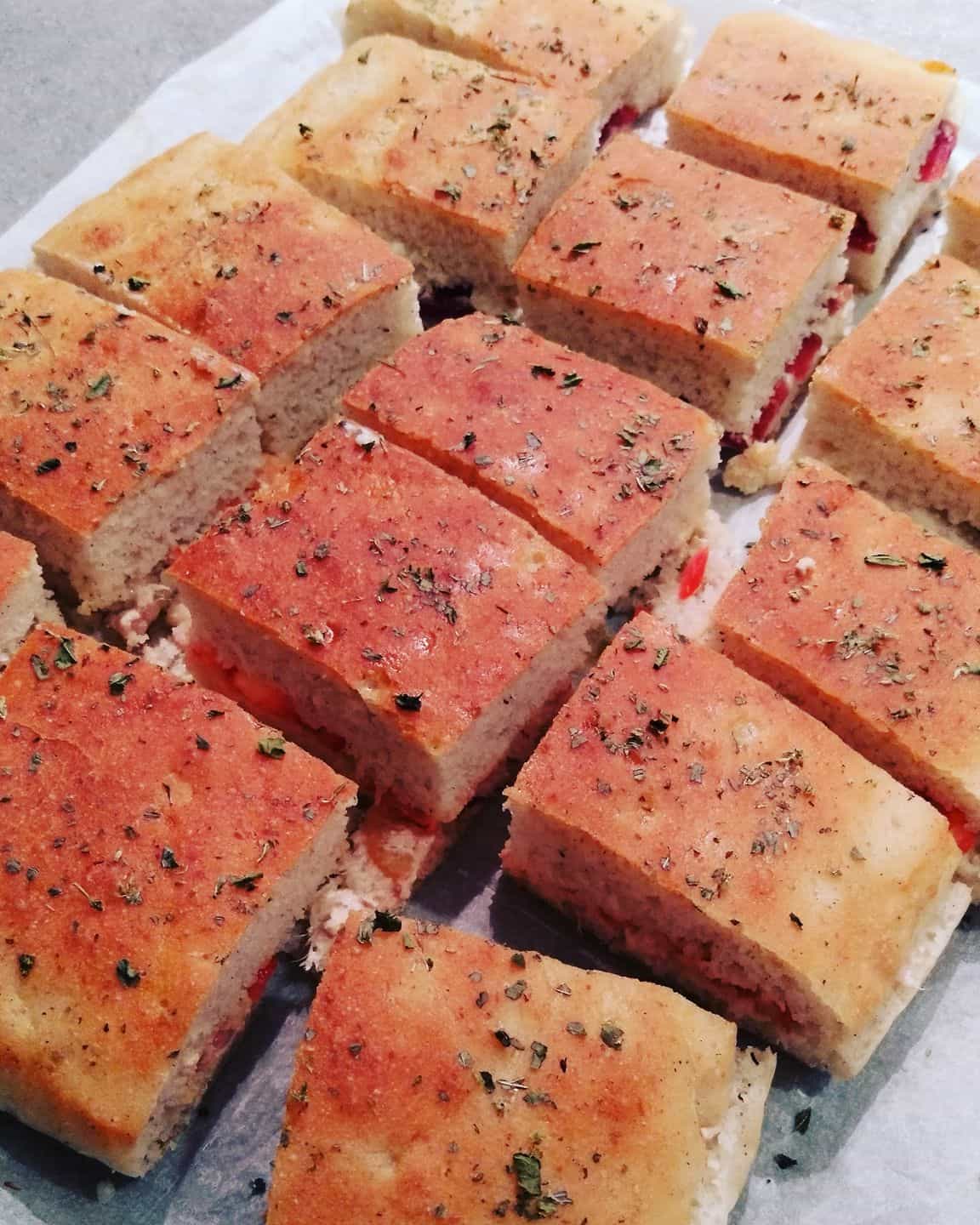 Focaccia tramezzino senza glutine