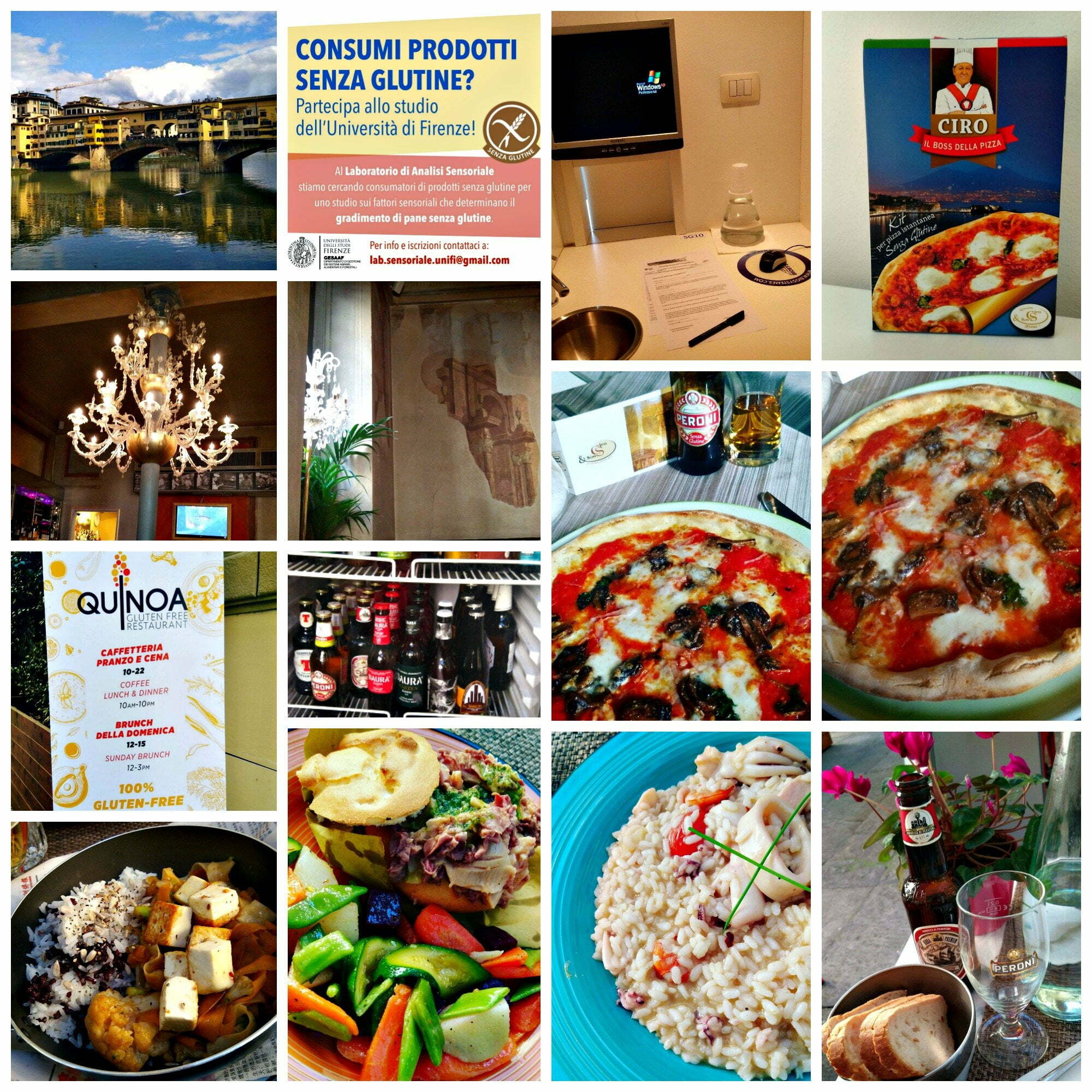 Collage Firenze senza glutine