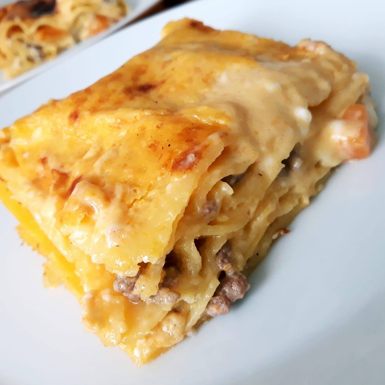Lasagna alla zucca senza glutine