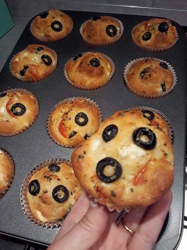 Muffin alla greca senza glutine