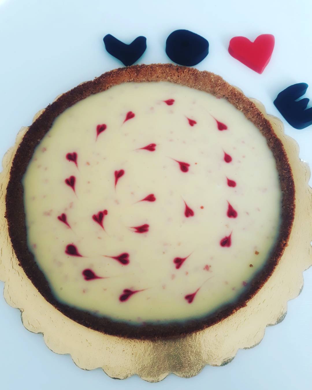 Raspberry Swirl Tart senza glutine