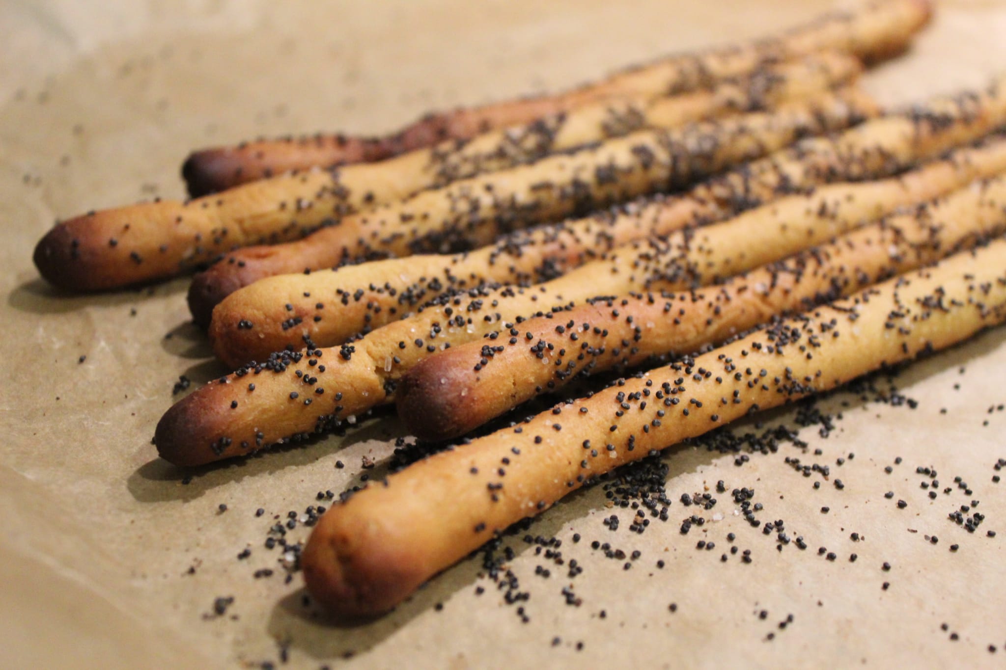 Grissini con farina di ceci