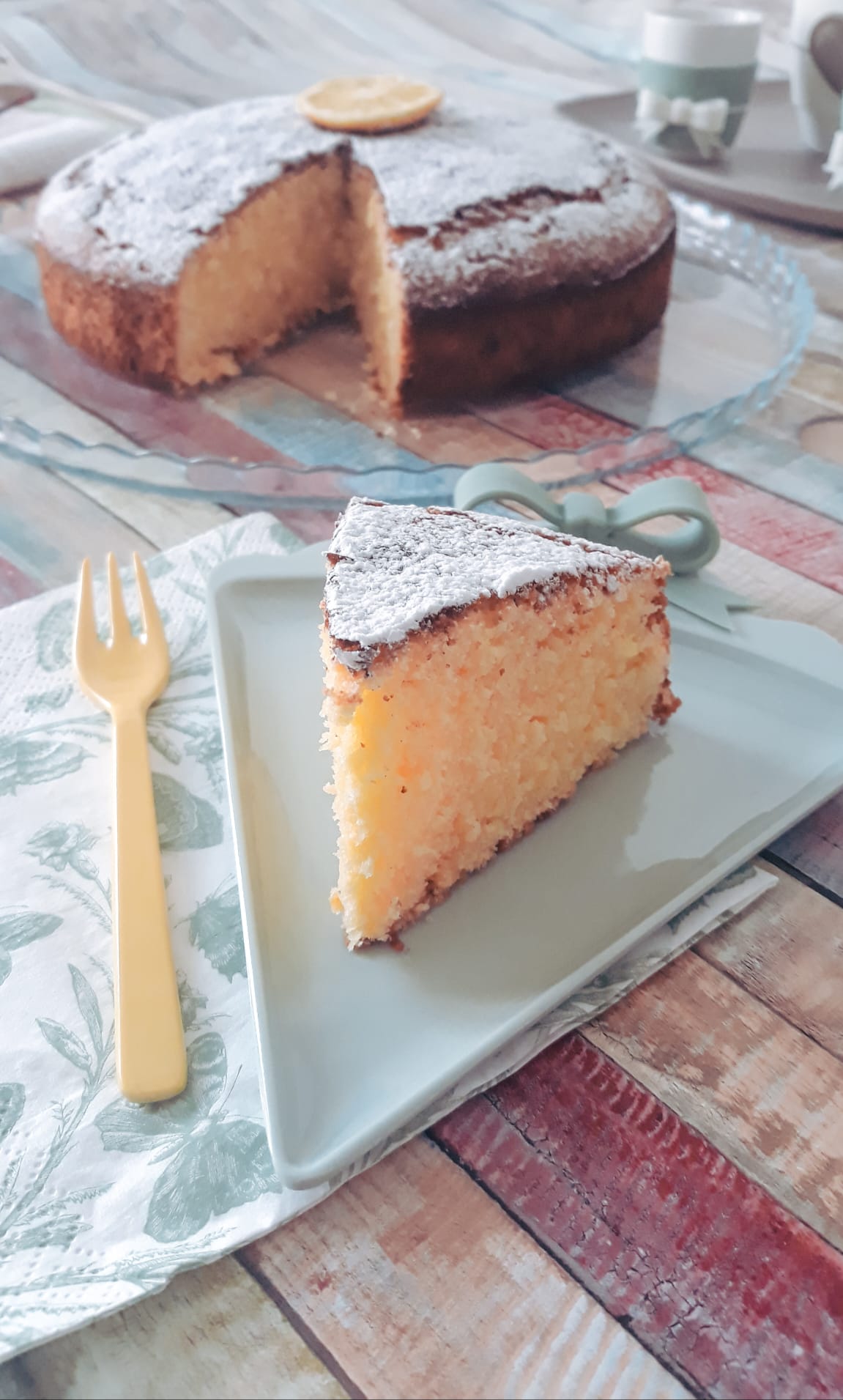 Pan di limone senza glutine