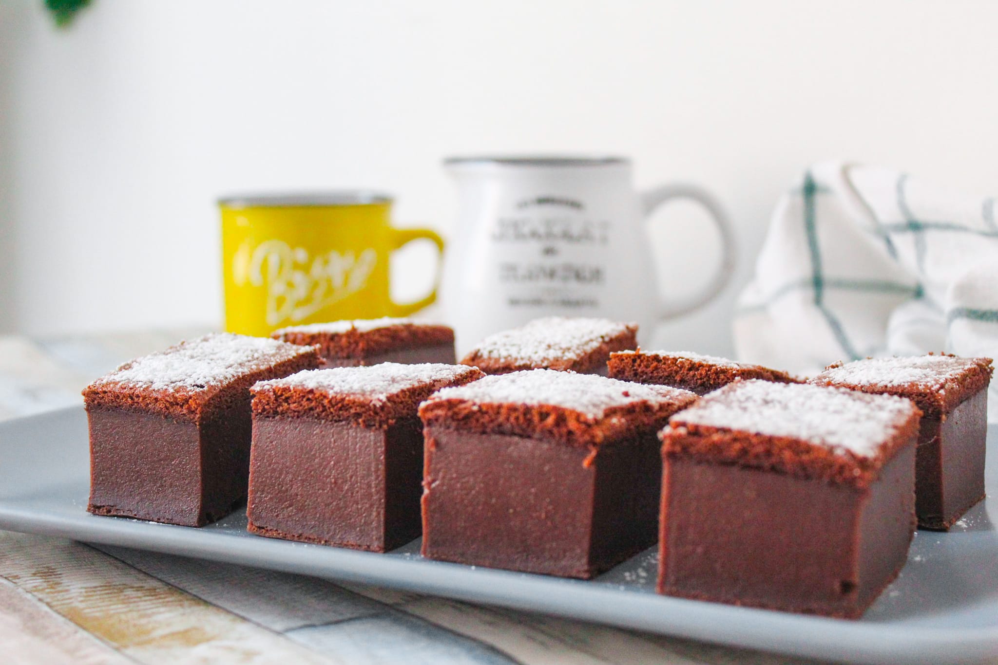 Torta magica al cacao senza glutine