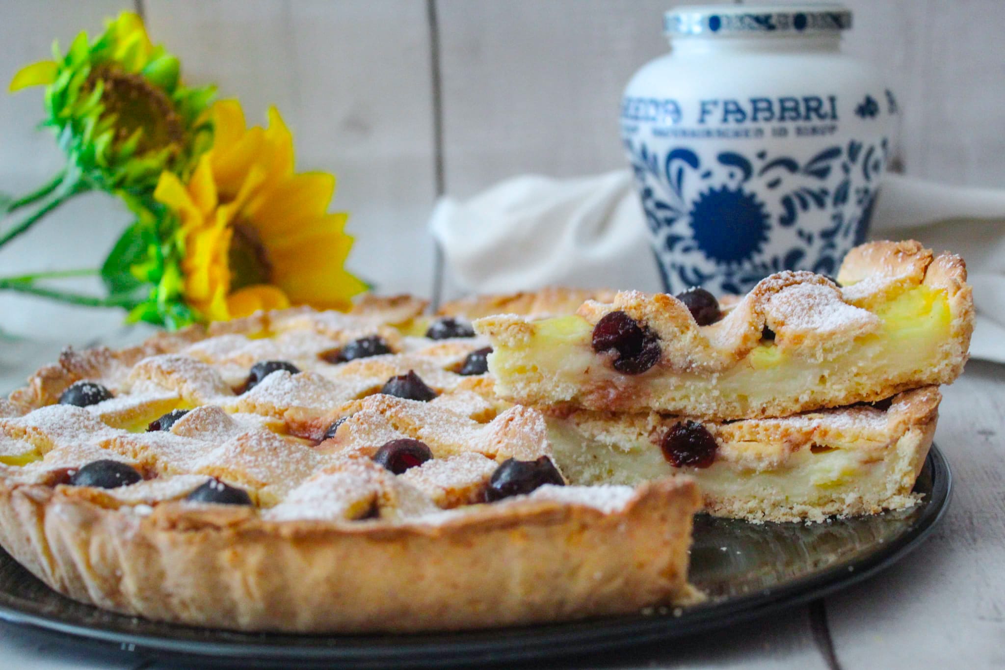 Crostata amalfitana senza glutine