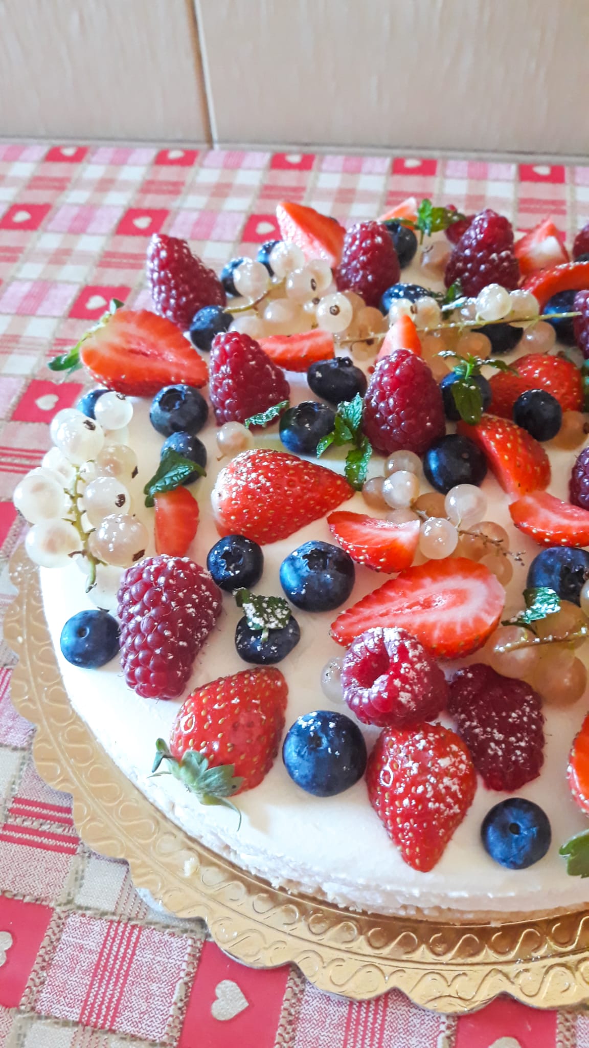 Cheesecake frutti di bosco