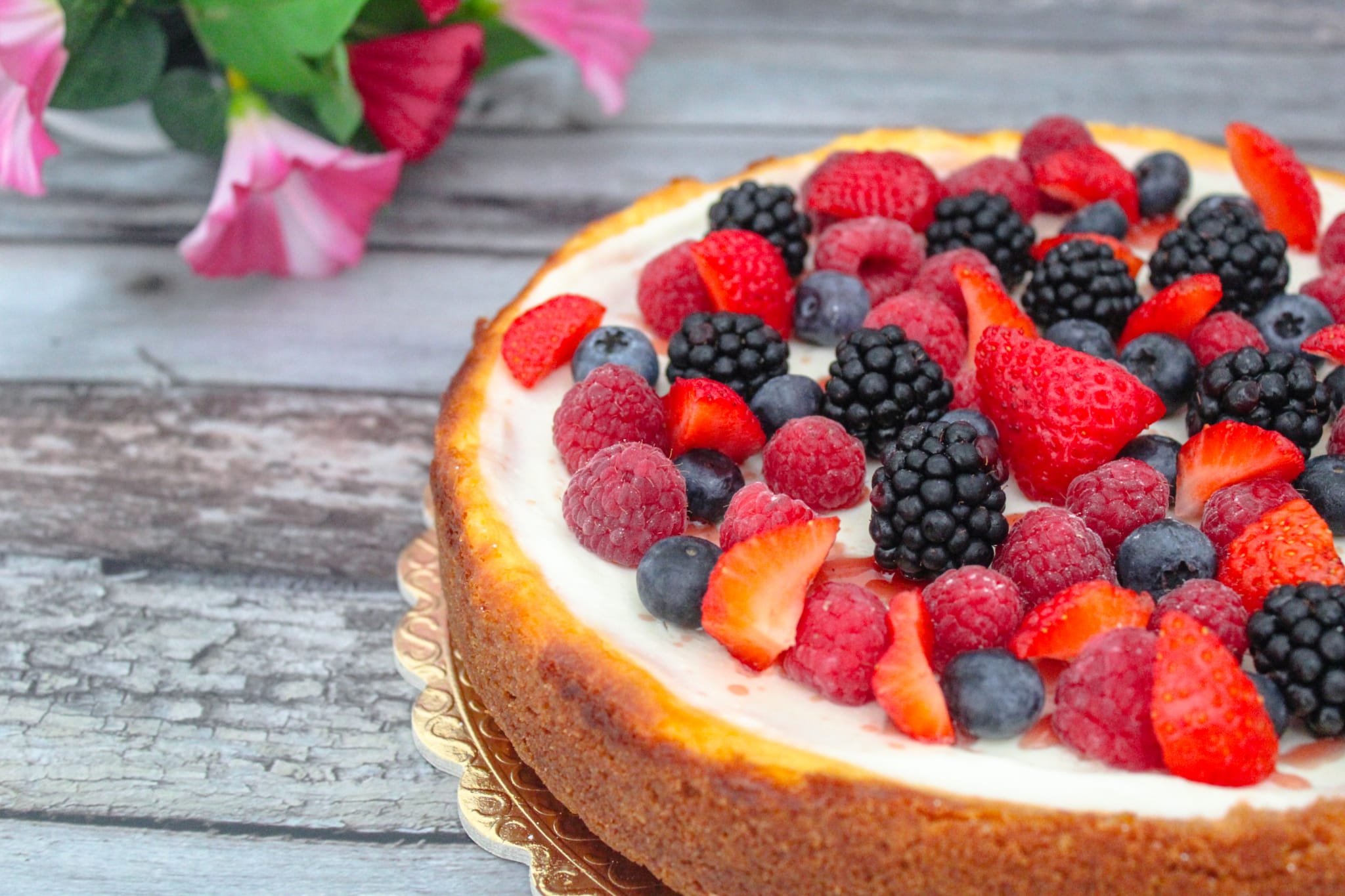 New York Cheesecake senza glutine