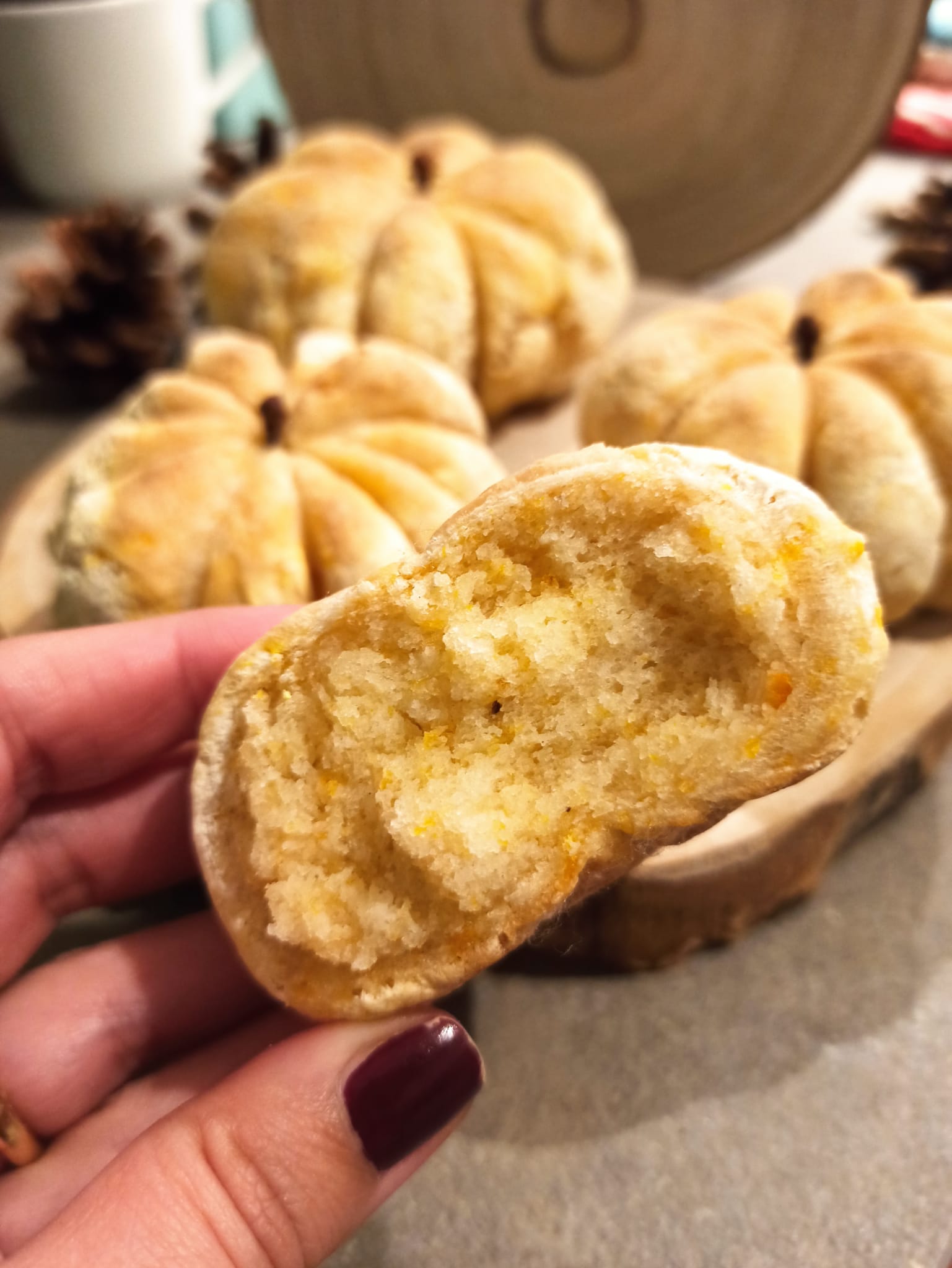 Panini alla zucca senza glutine