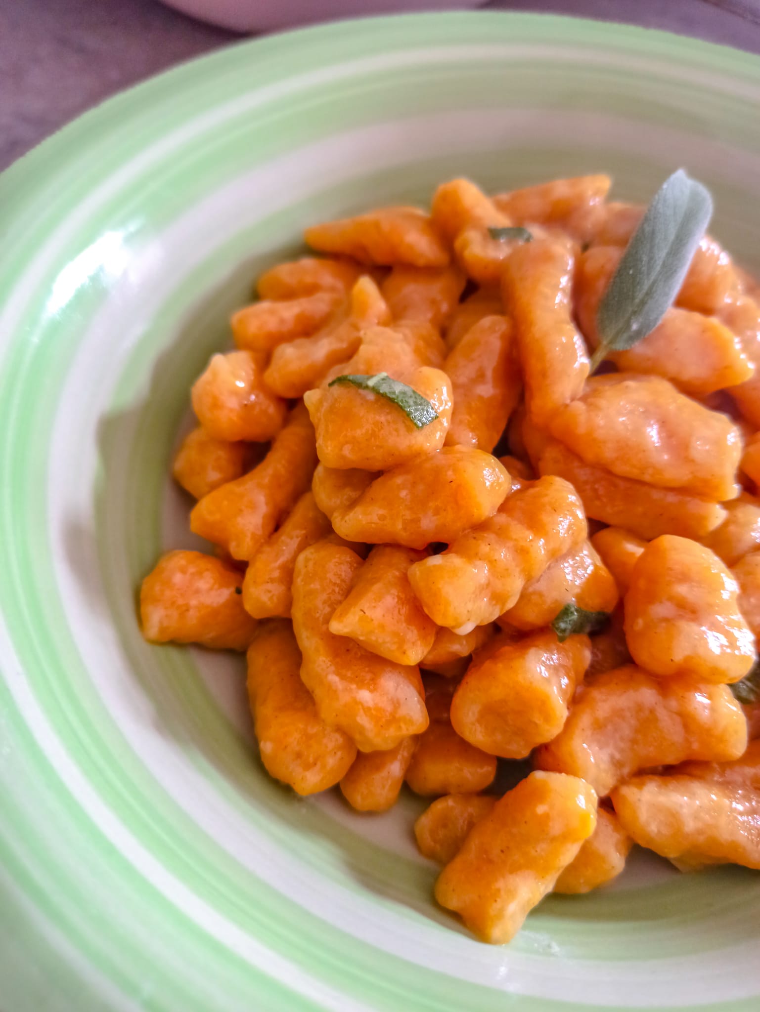 Gnocchi di zucca senza glutine