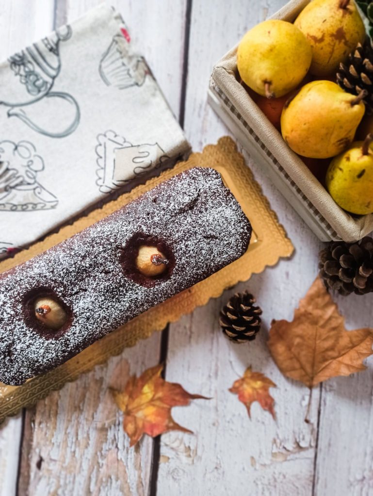 Plumcake pere e cacao senza glutine 2 Plumcake pere e cacao senza glutine
