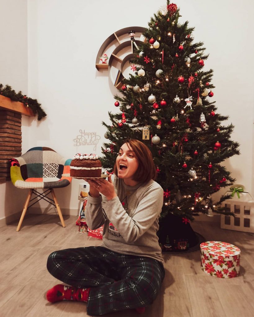 Torta di compleanno .