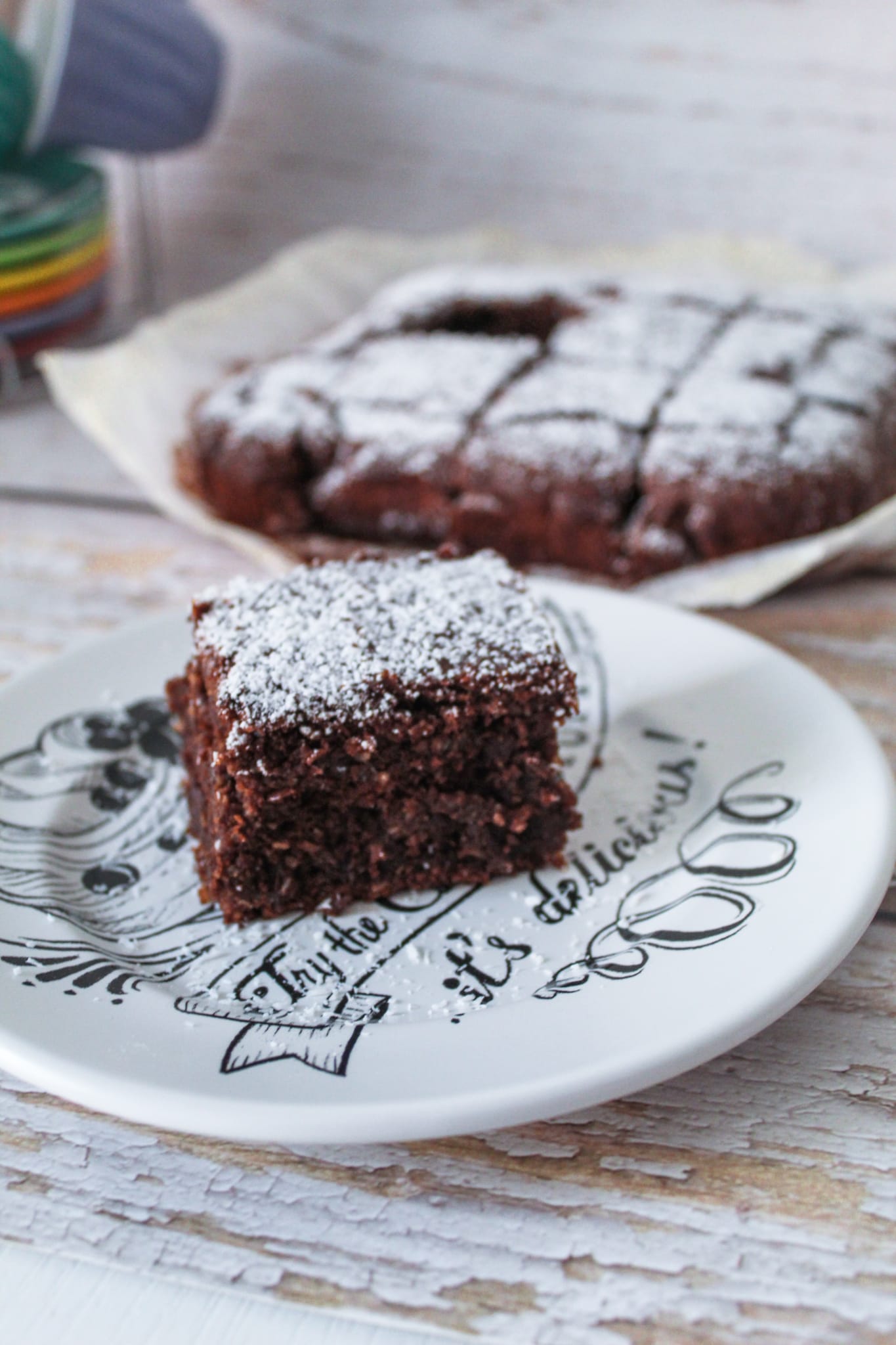 Brownie ciocco-cocco senza glutine