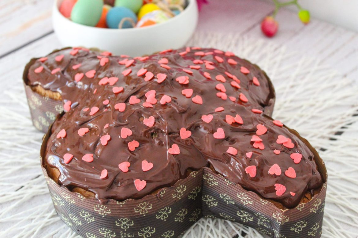 Colomba senza glutine con farina di semi d uva