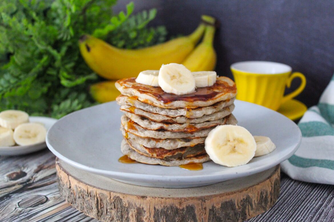 Pancake alla banana senza glutine