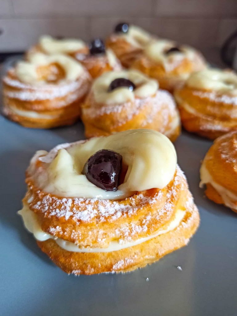 Zeppole di San Giuseppe senza glutine 2 Zeppole San Giuseppe sg