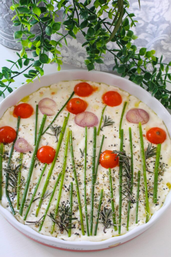 Focaccia Primavera senza glutine 2 focaccia primavera senza glutine