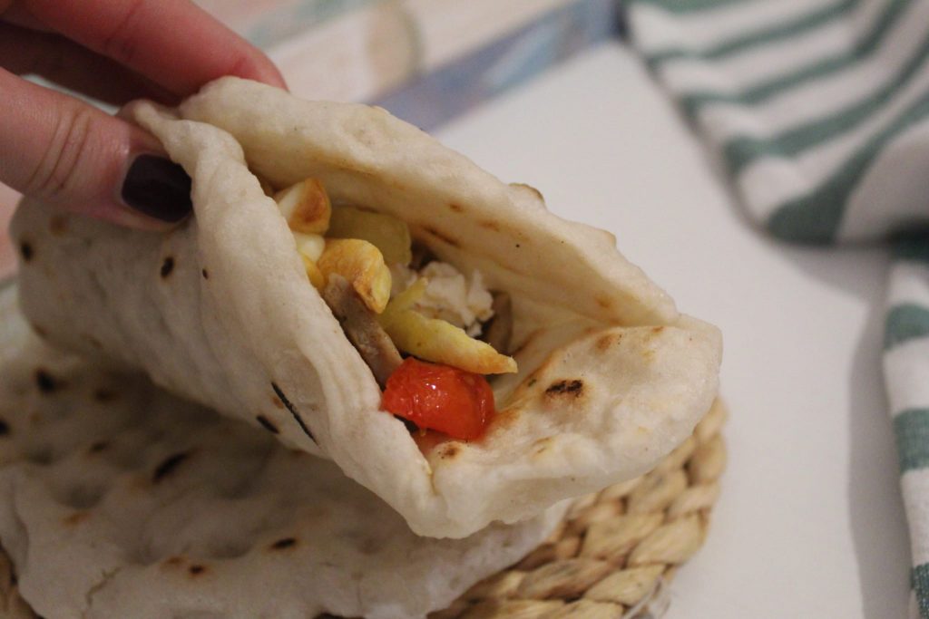 Pane pita senza glutine 3