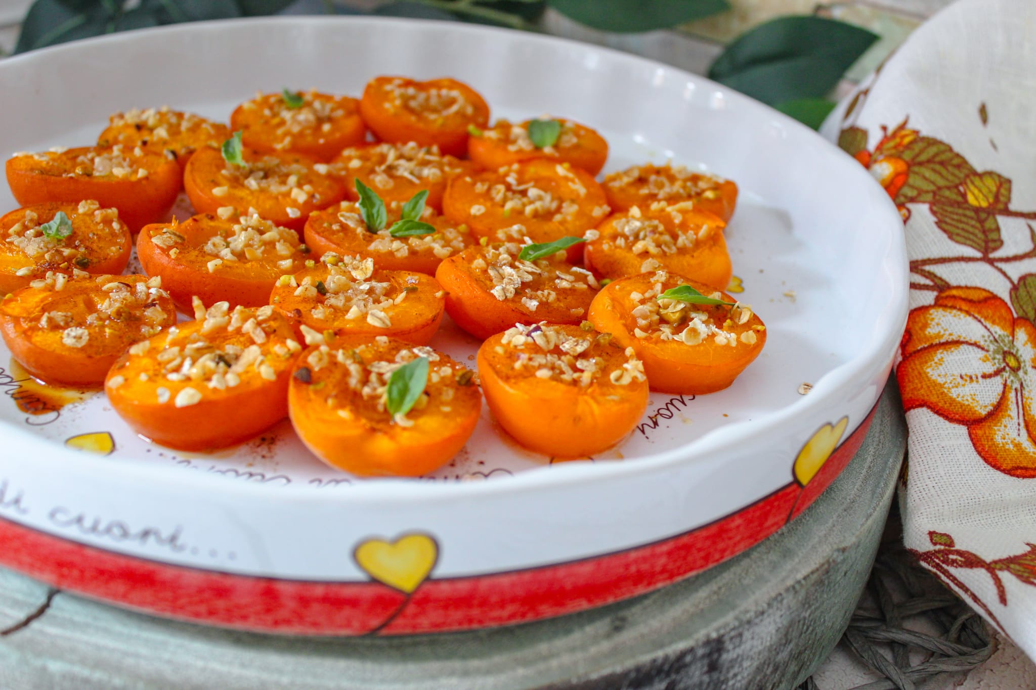 Albicocche al forno 2 Albicocche al forno