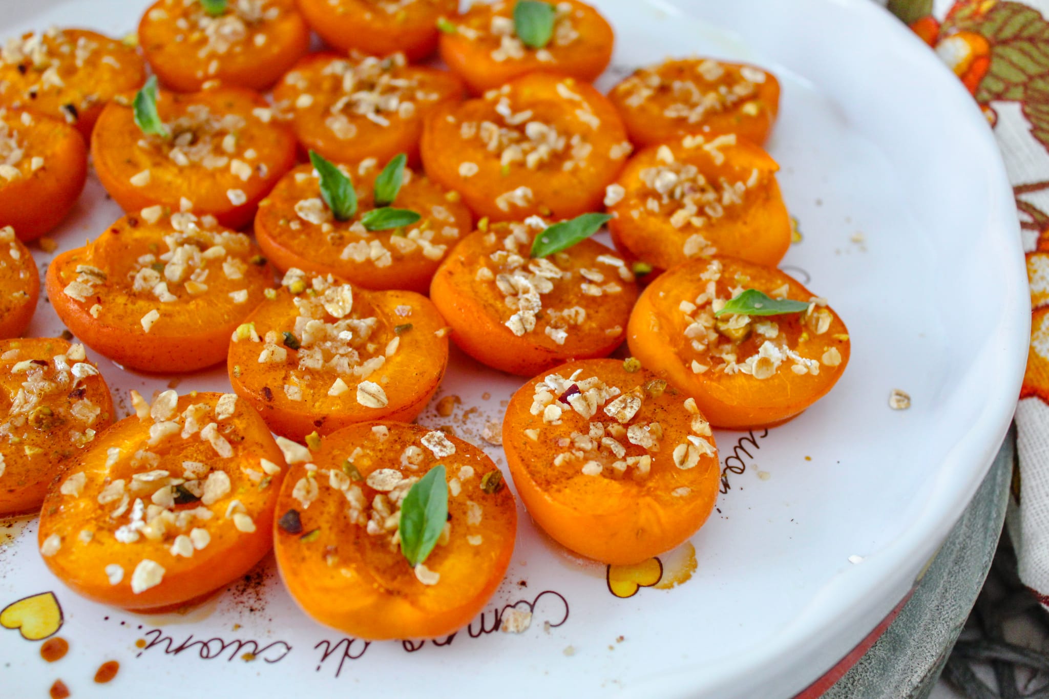 Albicocche al forno 3 Albicocche al forno 2