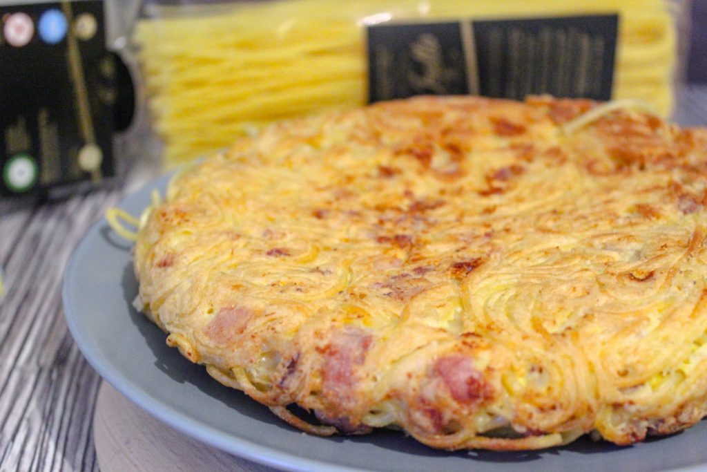 Frittata di spaghetti senza glutine 3 Frittata di spaghetti senza glutine 2