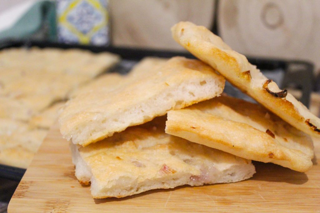 Tirot - Focaccia con cipolle senza glutine 3 Tirot - Focaccia con cipolle senza glutine