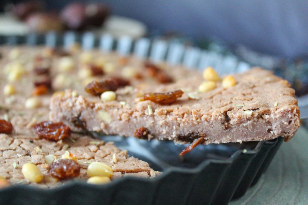 Castagnaccio senza glutine 3 Castagnaccio senza glutine 1