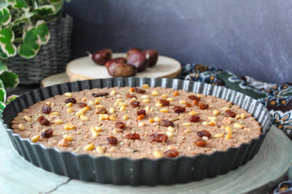 Castagnaccio senza glutine 4 Castagnaccio senza glutine 2