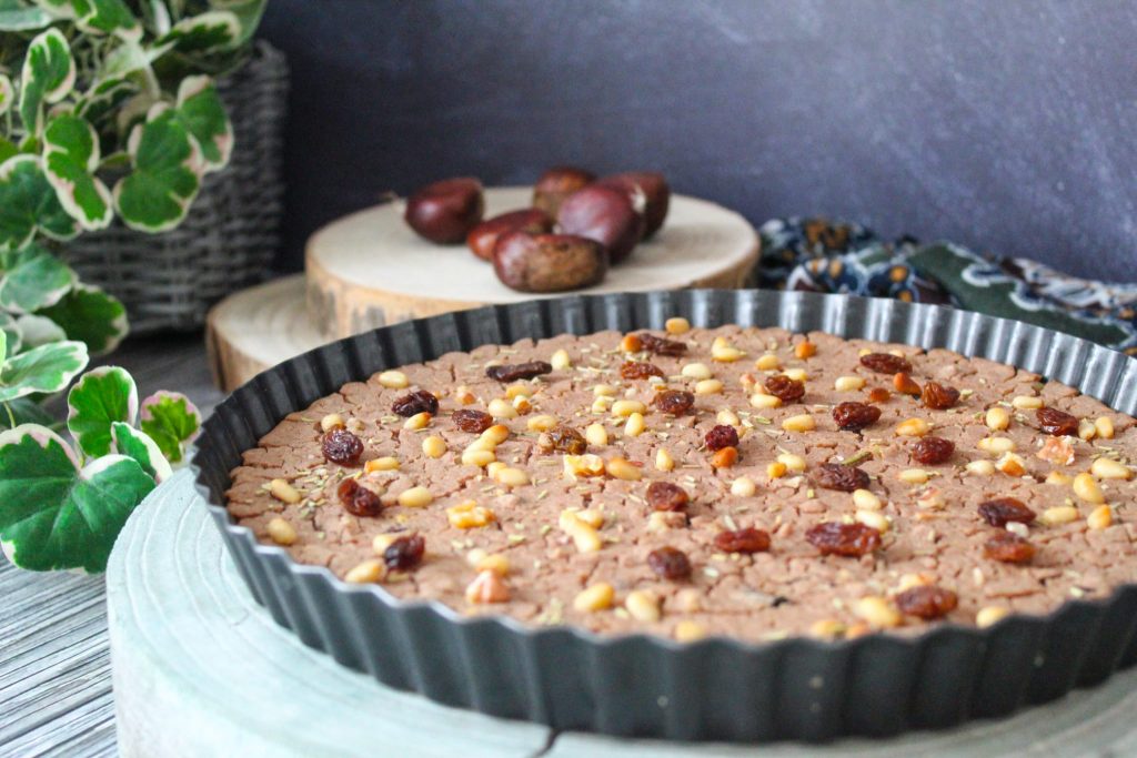 Castagnaccio senza glutine 2 Castagnaccio senza glutine