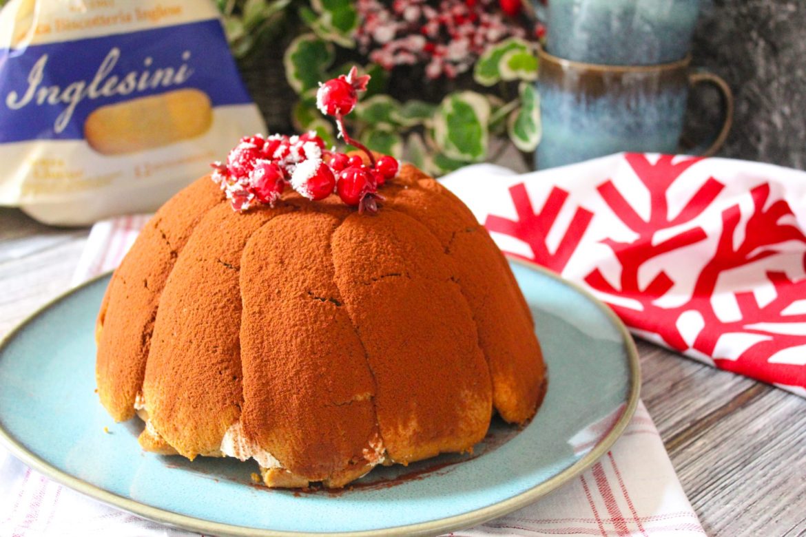Zuccotto tiramisù senza glutine