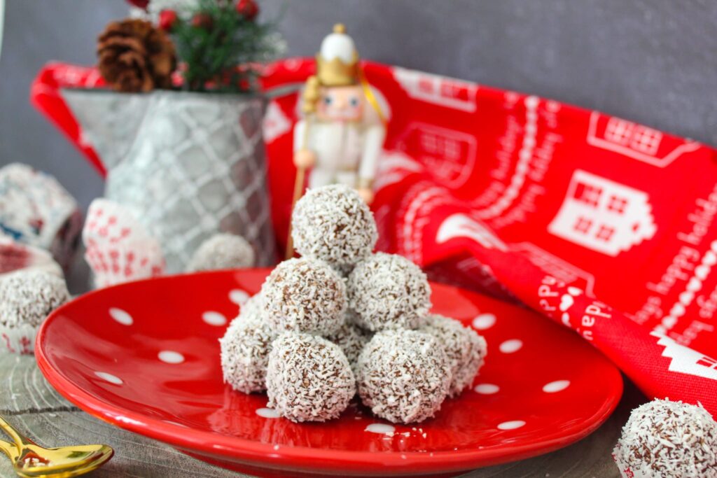 Kokosbollar praline svedesi senza glutine 1