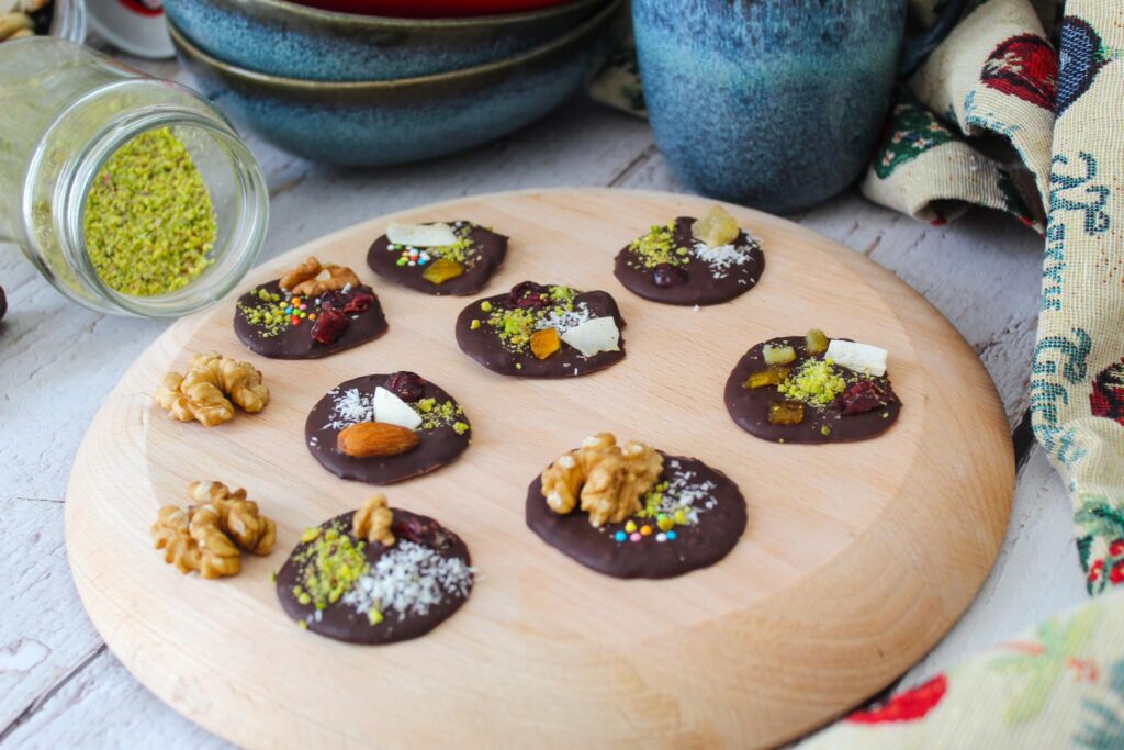 Mendiant al cioccolato 1