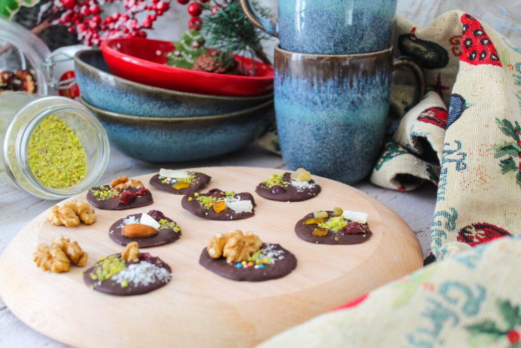 Mendiant al cioccolato