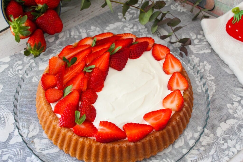 Crostata morbida con crema cheesecake 4 Crostata morbida cheesecake senza glutine 7