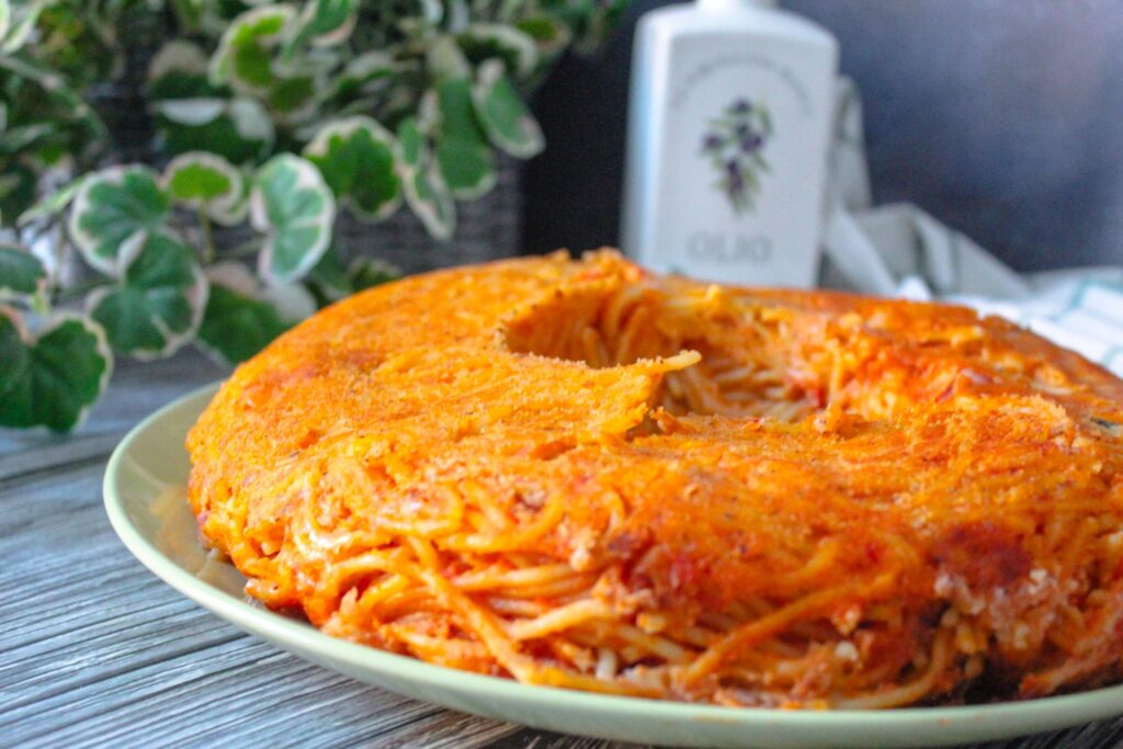 Torta di spaghetti senza glutine 2 Torta di spaghetti senza glutine
