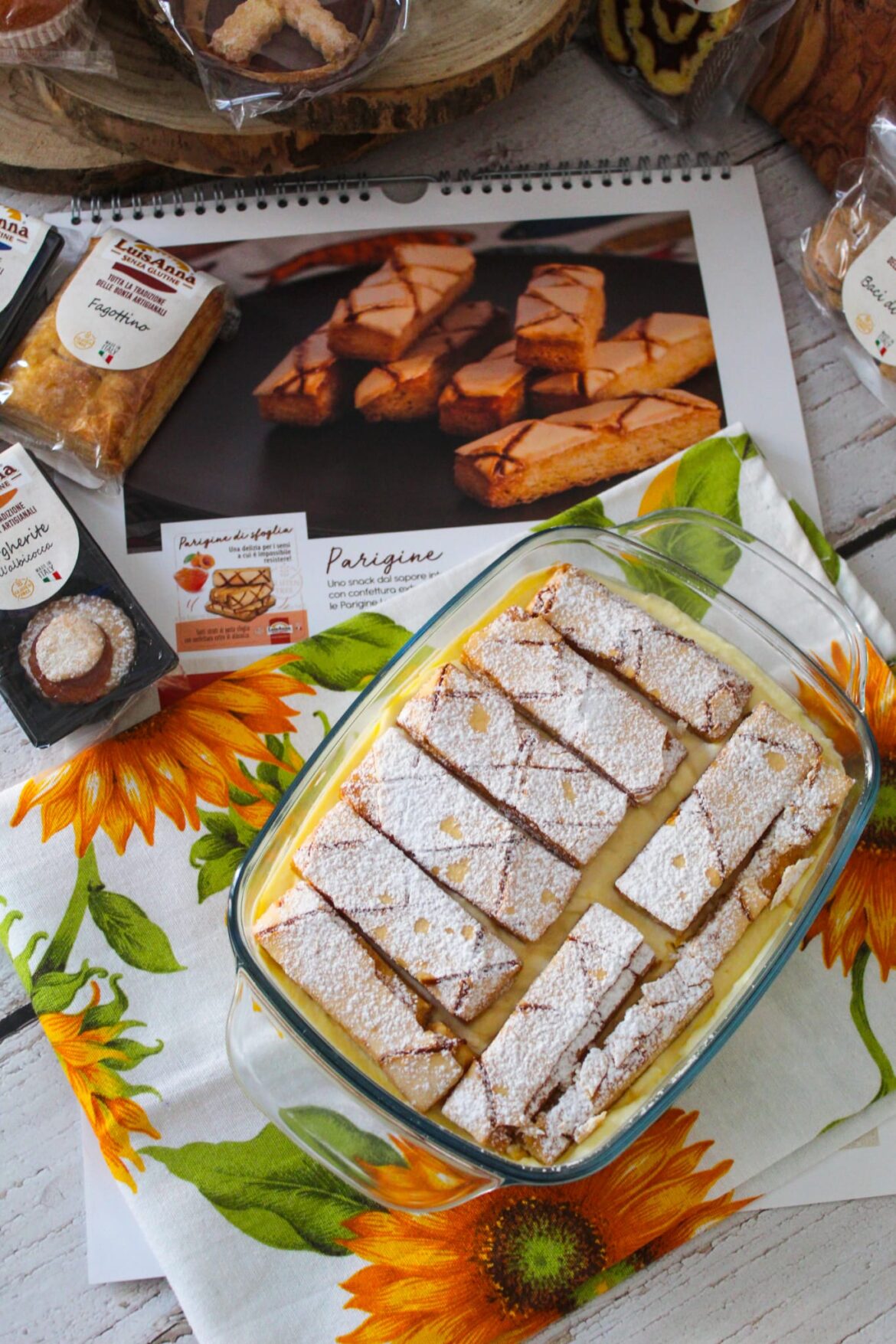 Tiramisù con sfogliatine senza glutine